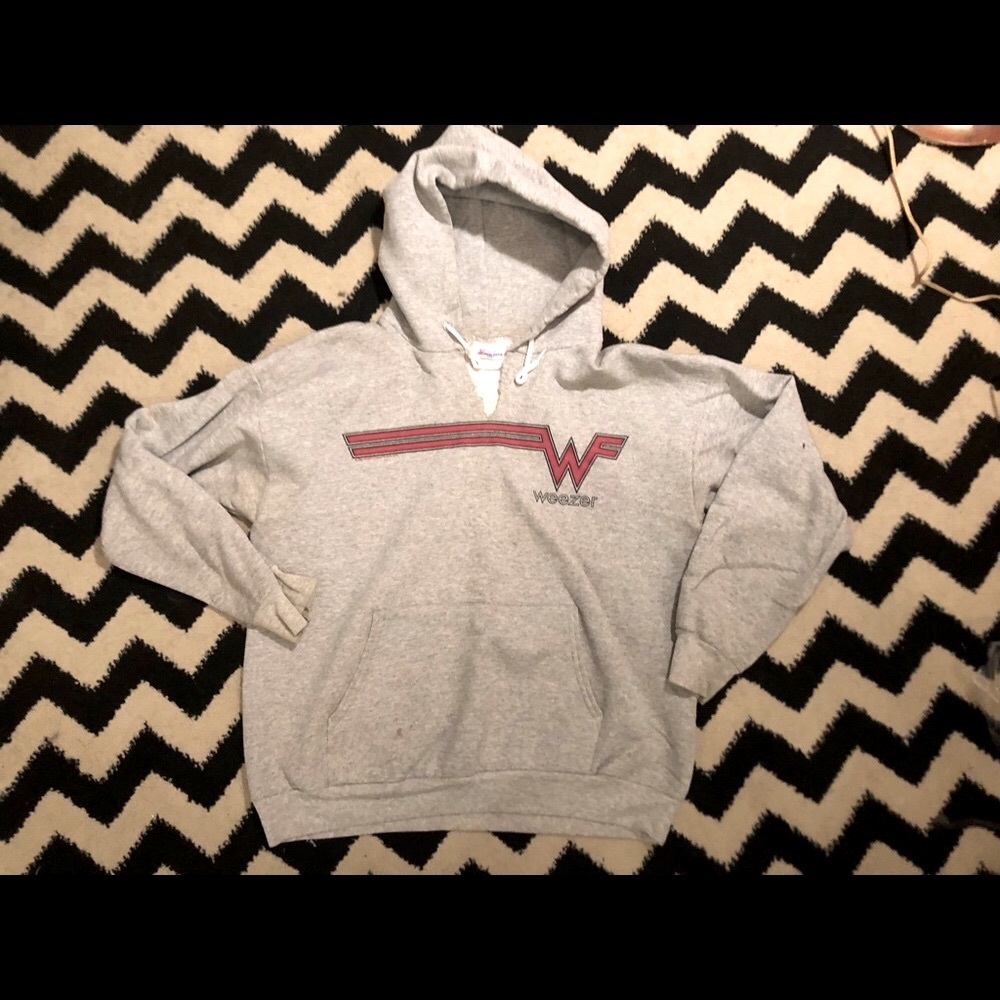 Weezer Band Hoodie - TRUE 90s Vintage - Sz L
